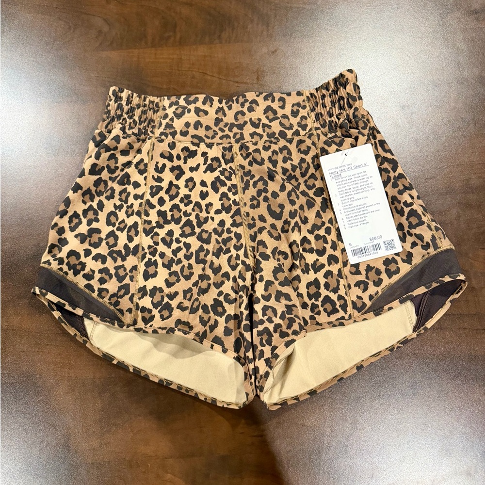 Hotty Hot High Rise Lined Shorts 4”